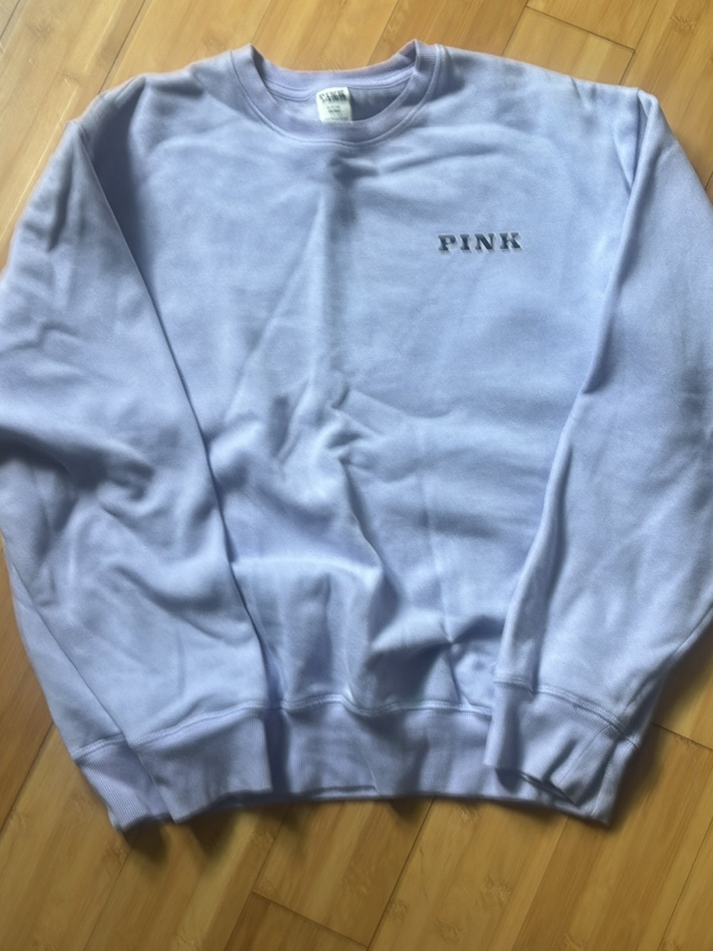 PINK Victoria's Secret Lavender Crewneck Sweatshirt. Women small.